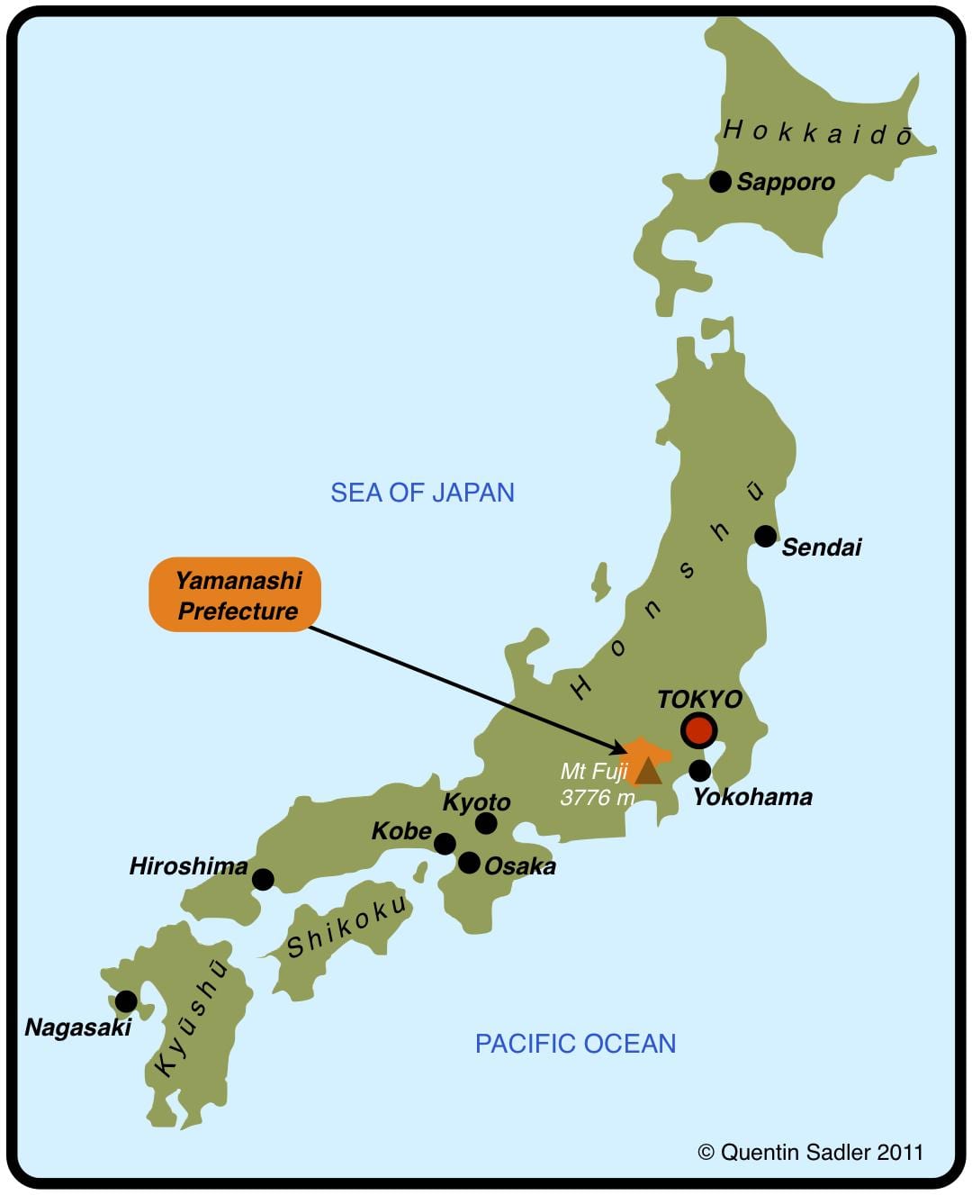 Yokohama sulla mappa