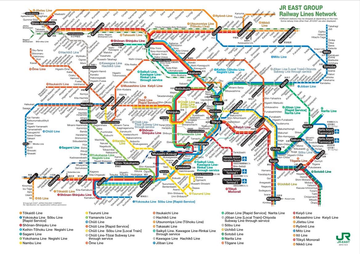 Mappa di Yokohama jr