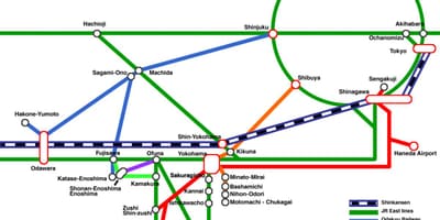 Yokohama mappa linea