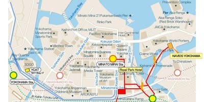 Minato mirai 21 mappa