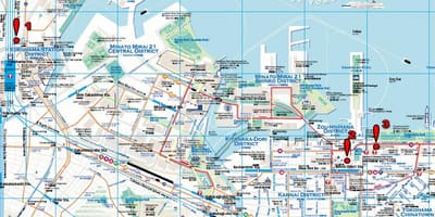 Yokohama la mappa